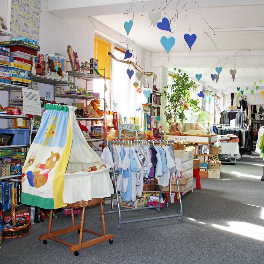 Secondhand-Laden Secondhand-Laden im SOS-Kinderdorf Wilhelmshaven
