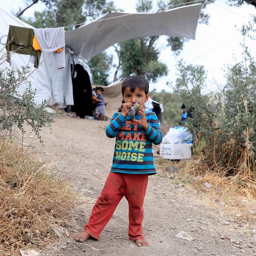 Flüchtlingscamp Moria Flüchtlingscamp Moria