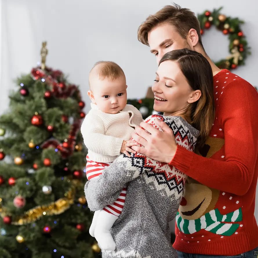 Babys erstes Weihnachten: SOS-Kinderdorf gibt Tipps Babys erstes Weihnachten: SOS-Kinderdorf gibt Tipps