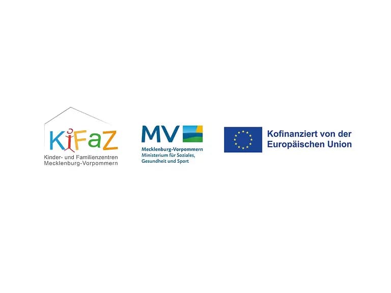 Förderlogos Kinder- und Familienzentren Mecklenburg-Vorpommern