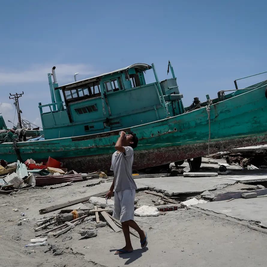 SOS-Kinderdorf startet Nothilfe in Indonesien-114622.jpg Der Tsunami hat Vieles zerstört