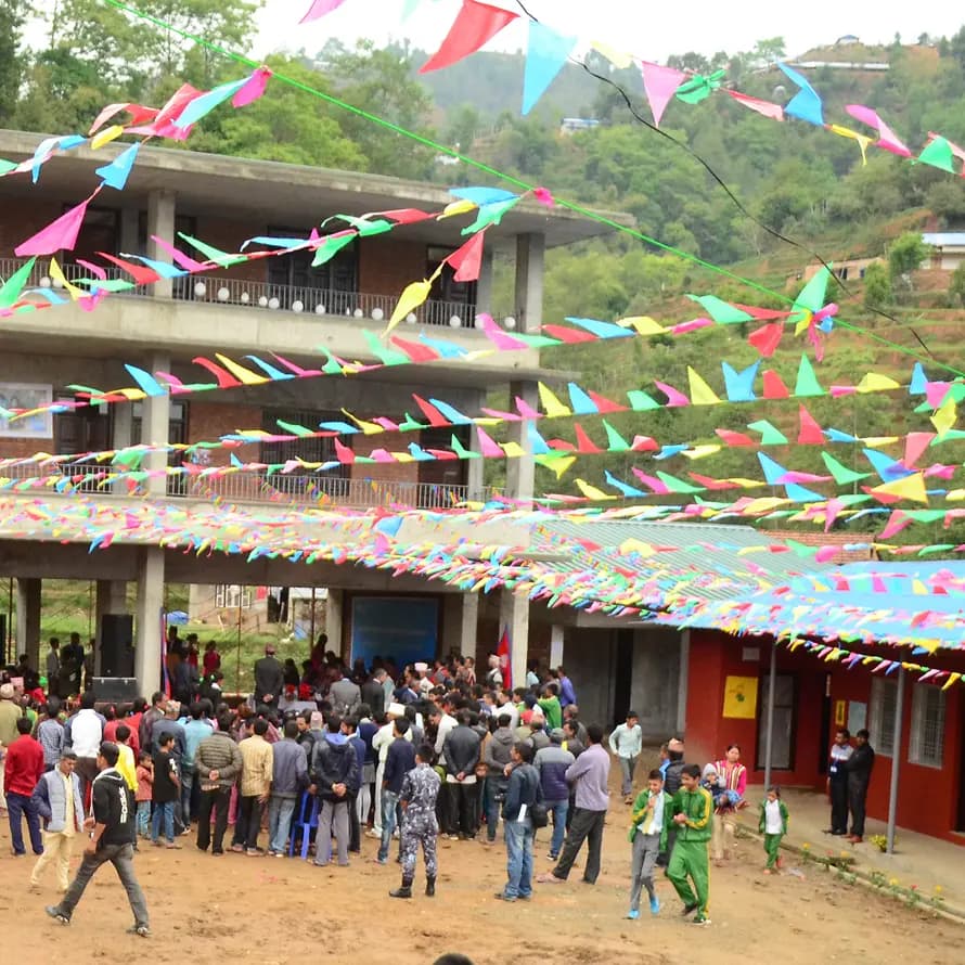 42862_Nepal-Reise_Vorwerk_30.04.2018_DSC_0230.JPG Shree Shanti Niketan Secondary School in Rayale
