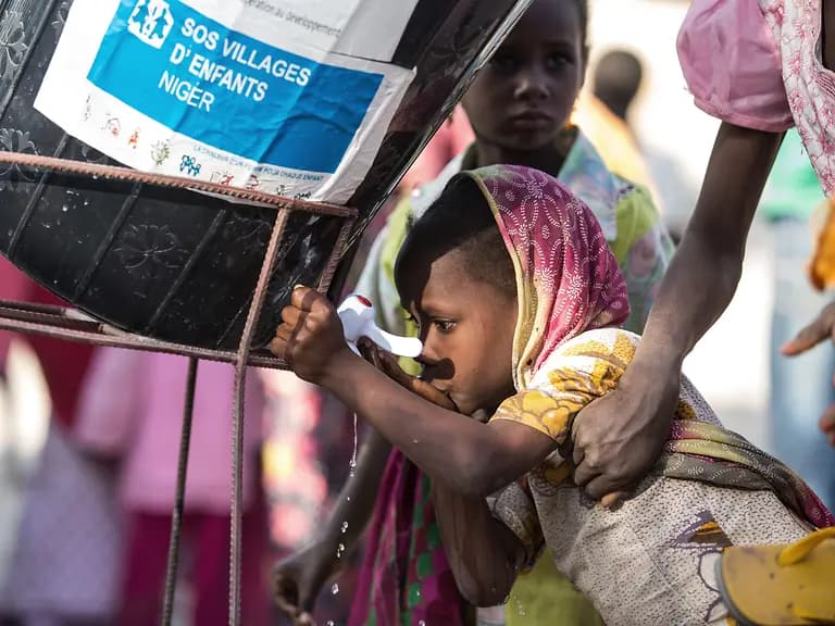 Mangelnde Trinkwasserversorgung in Afrika