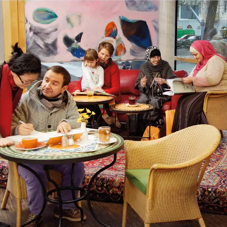 51952_kd_berlin_cafe.jpg Einblicke in den Offenen Treff im SOS-Kinderdorf Berlin